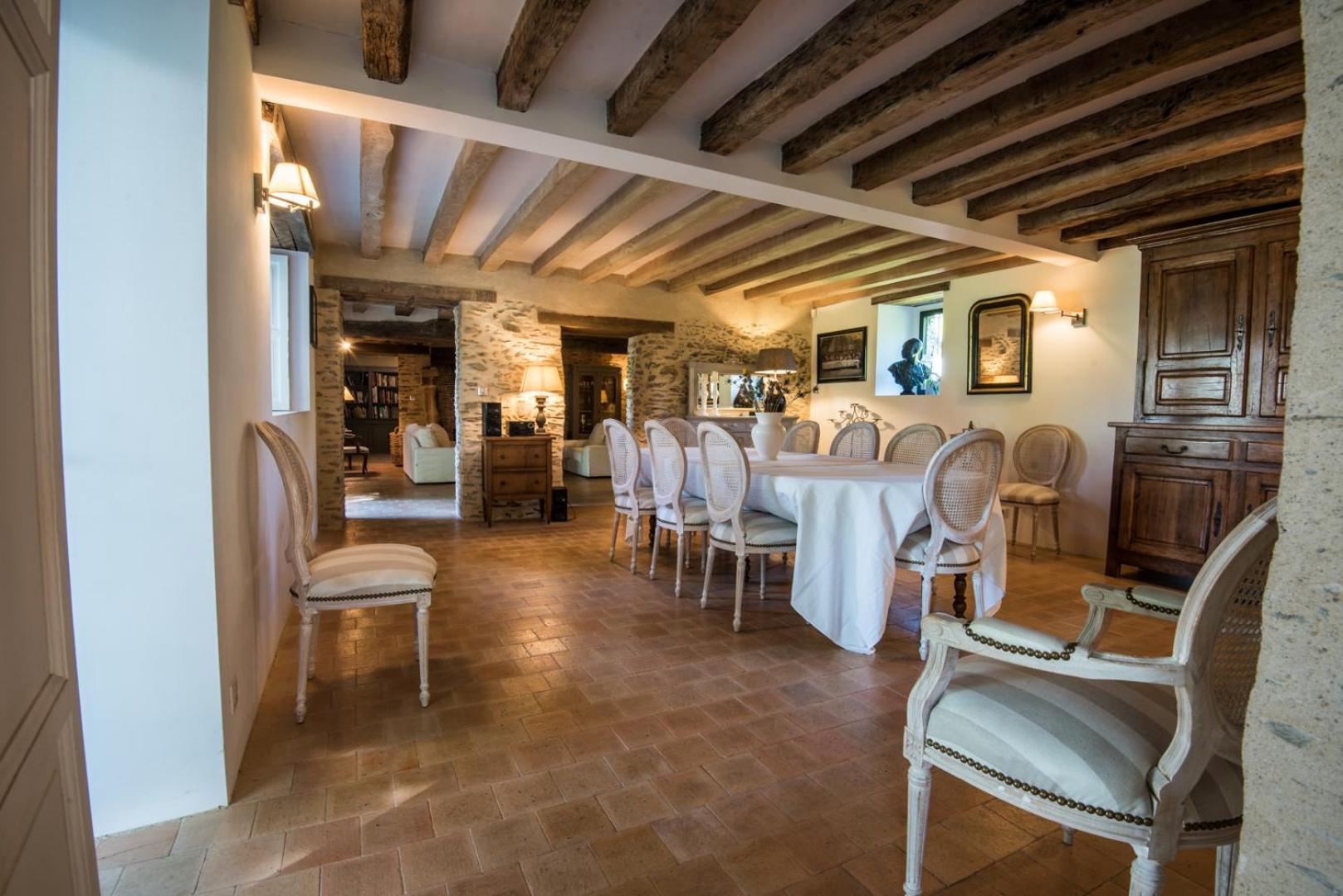 L'Elegante Villa Savennieres Bagian luar foto