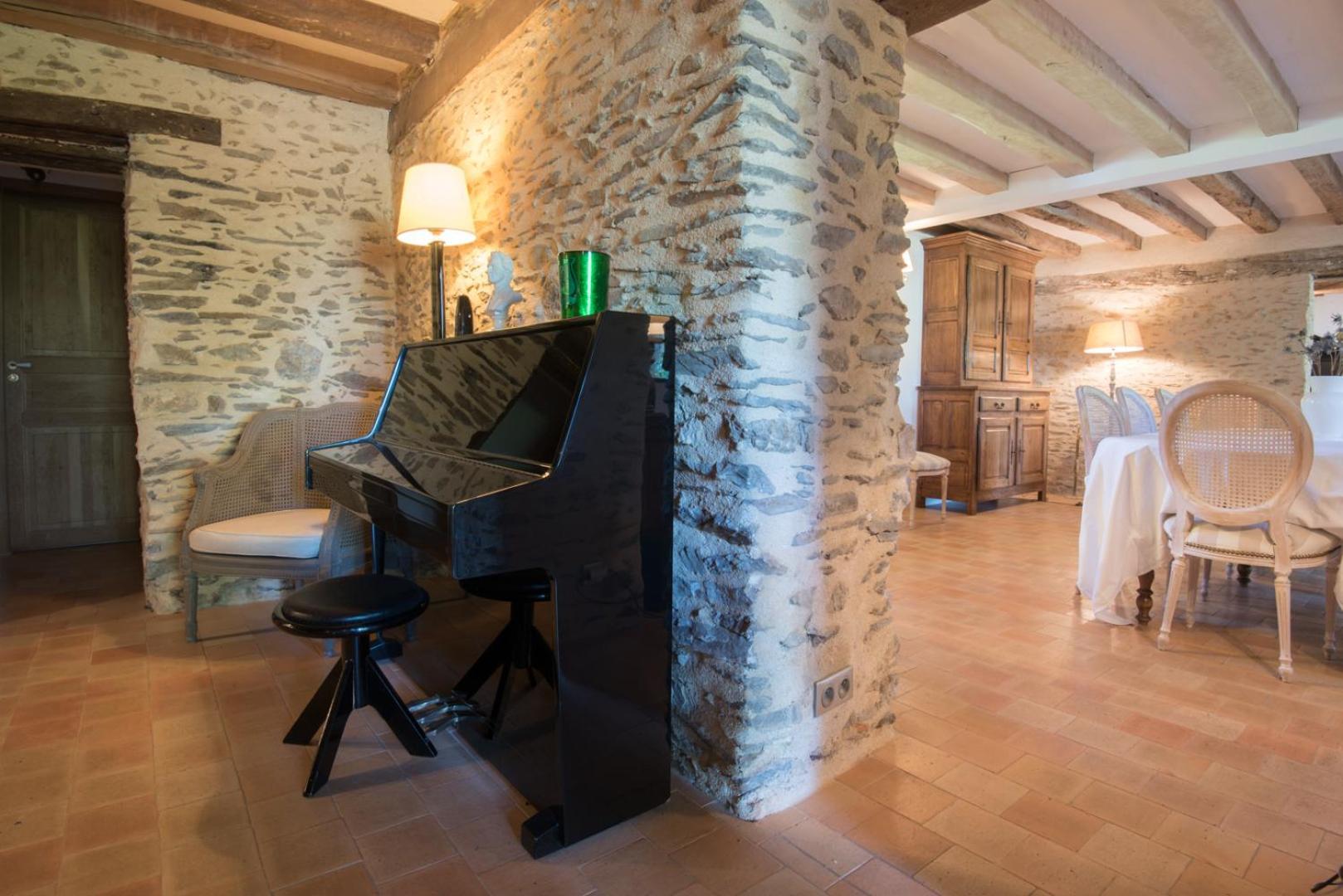 L'Elegante Villa Savennieres Bagian luar foto