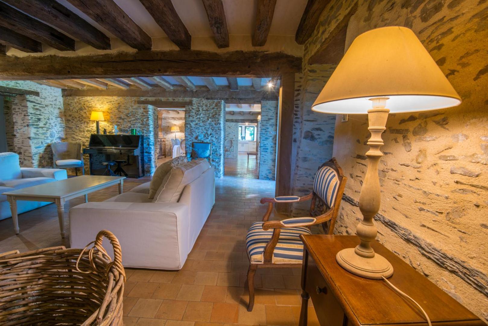 L'Elegante Villa Savennieres Bagian luar foto